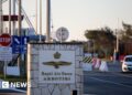 Two drones intercepted heading for RAF base, Cyprus says