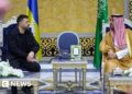 Zelensky visits Saudi Arabia after offering Ukraine's drone expertise