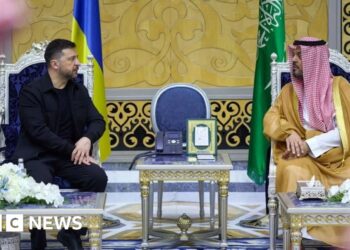 Zelensky visits Saudi Arabia after offering Ukraine's drone expertise