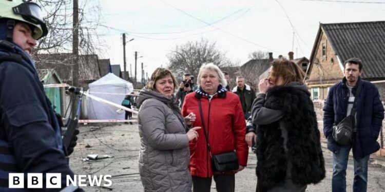 Russian drone attack kills two in Ukraine ahead of talks in US, officials say