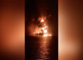 Massive fires on two oil tankers after attack in Iraqi waters | US-Israel war on Iran
