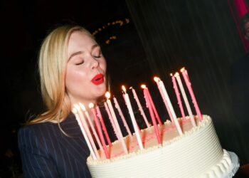 How Elle Fanning Gets Her Perfect Red Lip Right Every Time