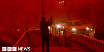 Man dies in storm as Saharan dust shrouds Crete