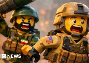 We spoke to the man making viral Lego-style AI videos for Iran. Experts say it's powerful propaganda