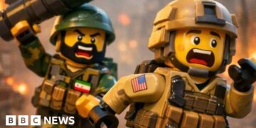 We spoke to the man making viral Lego-style AI videos for Iran. Experts say it's powerful propaganda