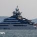 Russian superyacht sails through Strait of Hormuz despite blockade