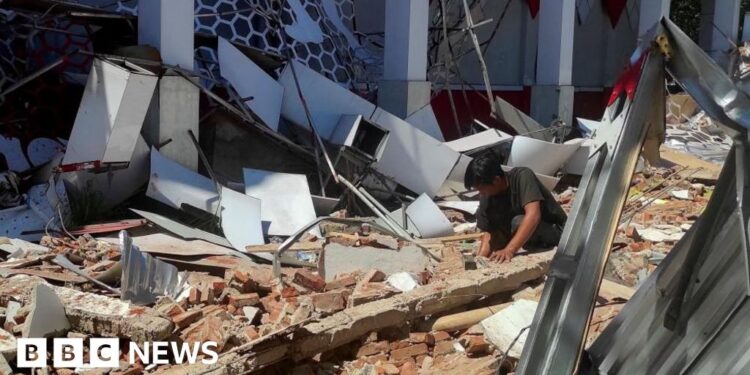 Magnitude 7.4 earthquake hits off Indonesia, killing one