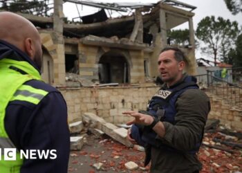 BBC joins paramedics on duty in Lebanon after Israeli air strikes