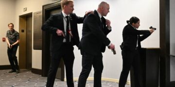 Trump evacuated from White House correspondents’ dinner | Donald Trump News