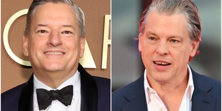 Ted Sarandos, Greg Peters See Pay Drop in 2025