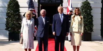 King Charles III arrives at White House for four-day US visit | Donald Trump