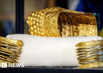 Ancient golden helmet recovered more than a year after Dutch heist