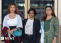Singapore court fines women for pro-Palestinian walk