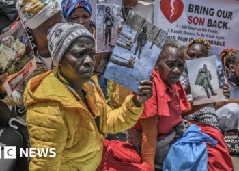 Sixteen Kenyans missing in Russia after army recruitment