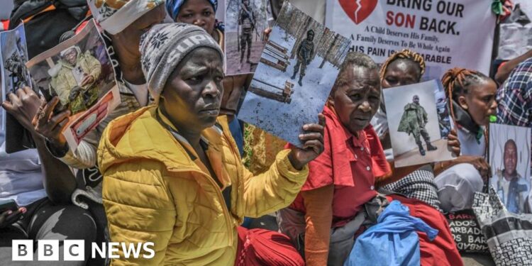 Sixteen Kenyans missing in Russia after army recruitment