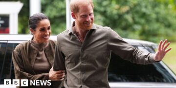 Harry and Meghan mix charity and business on Australia visit