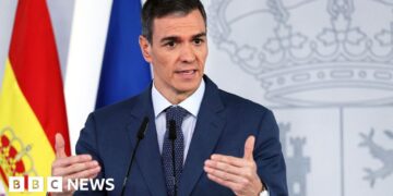 Nato says 'no provision' to expel members after report US could seek to suspend Spain