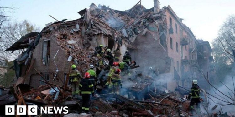 Seven dead in major Russian attack on Ukraine