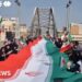 Iranians form human chains at bridges and power plants
