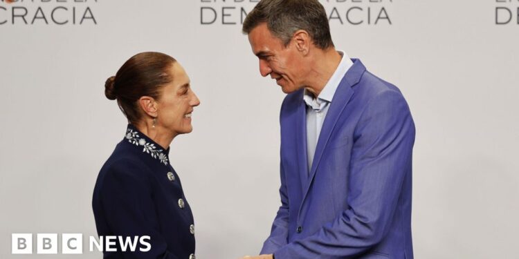 Mexico's Sheinbaum denies 'diplomatic crisis' with Spain after conquest row
