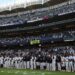 Yankees pay tribute to ‘iconic’ John Sterling during, after win