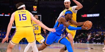 Thunder roll past Lakers in Game 1 of West semifinals