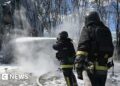 Russian strikes kill 10 as Zelensky says Ukraine hits oil tankers and terminal