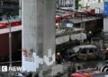 Freight train and bus crash kills at least eight in Bangkok