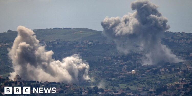 Israeli ‘double-tap’ strike kills three rescue workers in Lebanon, officials say