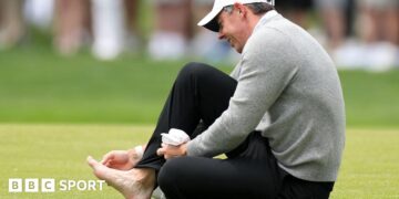 Rory McIlroy ‘totally fine’ for US PGA Championship after toe issue