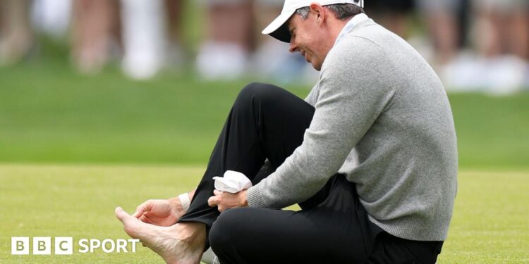 Rory McIlroy ‘totally fine’ for US PGA Championship after toe issue