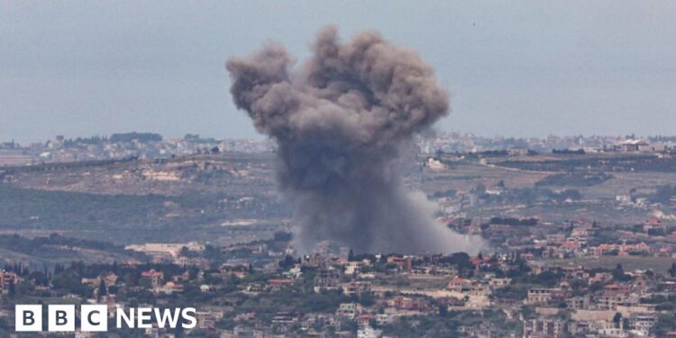 Lebanon says two paramedics among 13 killed in Israeli strikes