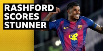 Rashford goal helps Barca beat Real Madrid to lift title