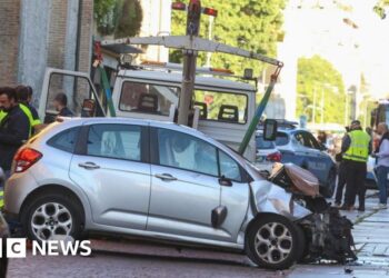 Man drives car into pedestrians in Italy, injuring eight