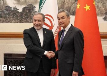 China calls for Strait to be reopened 'as soon as possible' in Iran talks