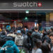 Swatch shuts stores after crowds queue for new watch