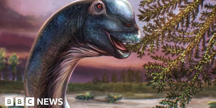 Giant new dinosaur identified from fossils in Thailand