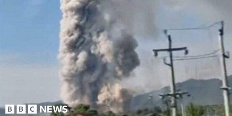 Explosion at China fireworks factory kills 26 people