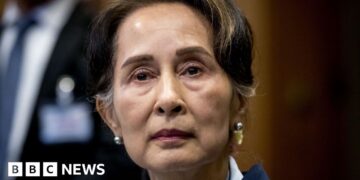 Myanmar ex-leader Aung San Suu Kyi moved to house arrest, military says